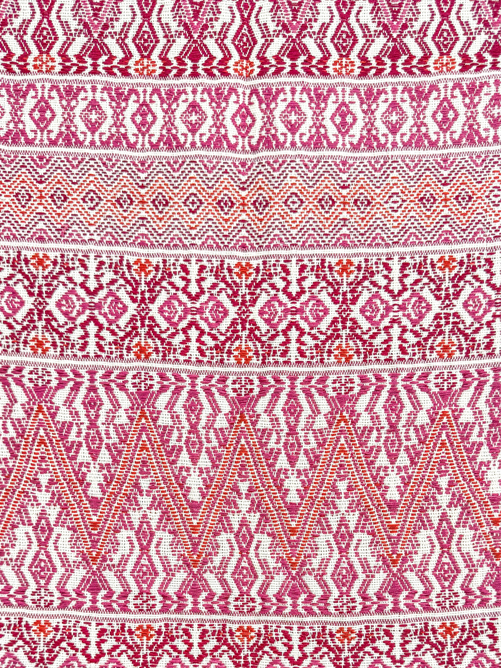 Oaxacan Patterned Weave Table Runner