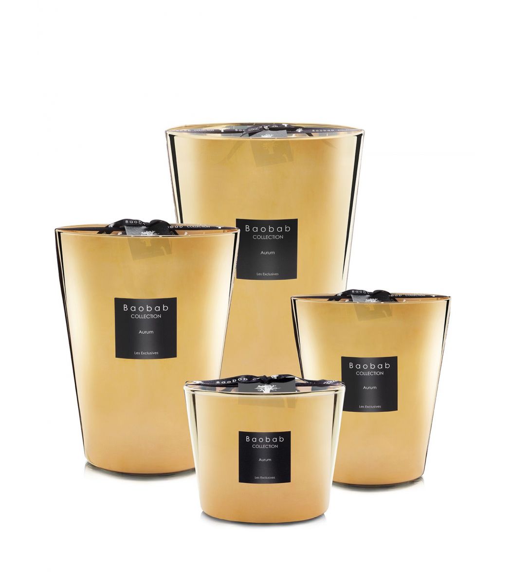 Baobab Les Exclusive Aurum Gold Candle