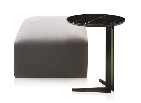 Eos Side Table Black Marble